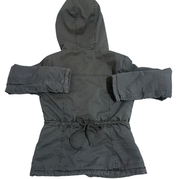 Hollister Green Hooded Utility Jacket - Picture 5 of 8